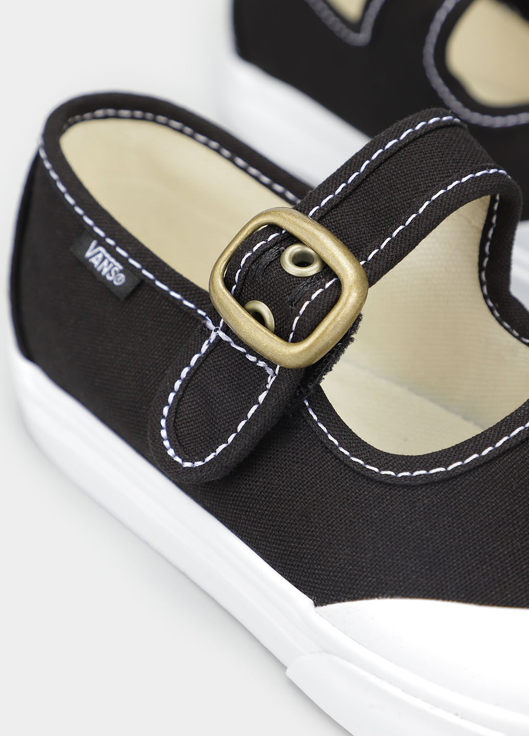 Черно-белые туфли без каблука Vans