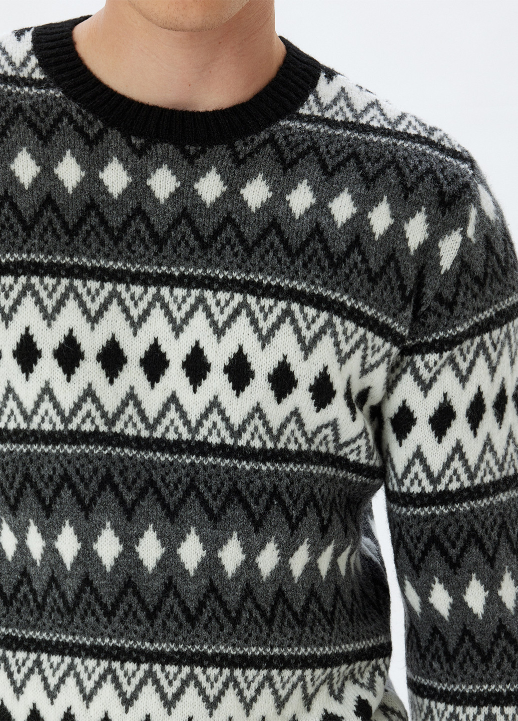 Комбинированный демисезонный джемпер джемпер KOTON