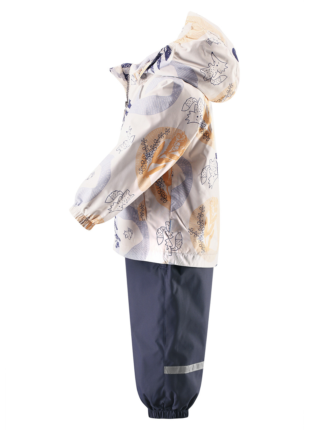 Молочный демисезонный костюм (куртка, брюки) Lassie by Reima