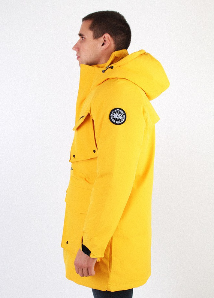 Желтая зимняя куртка AAA