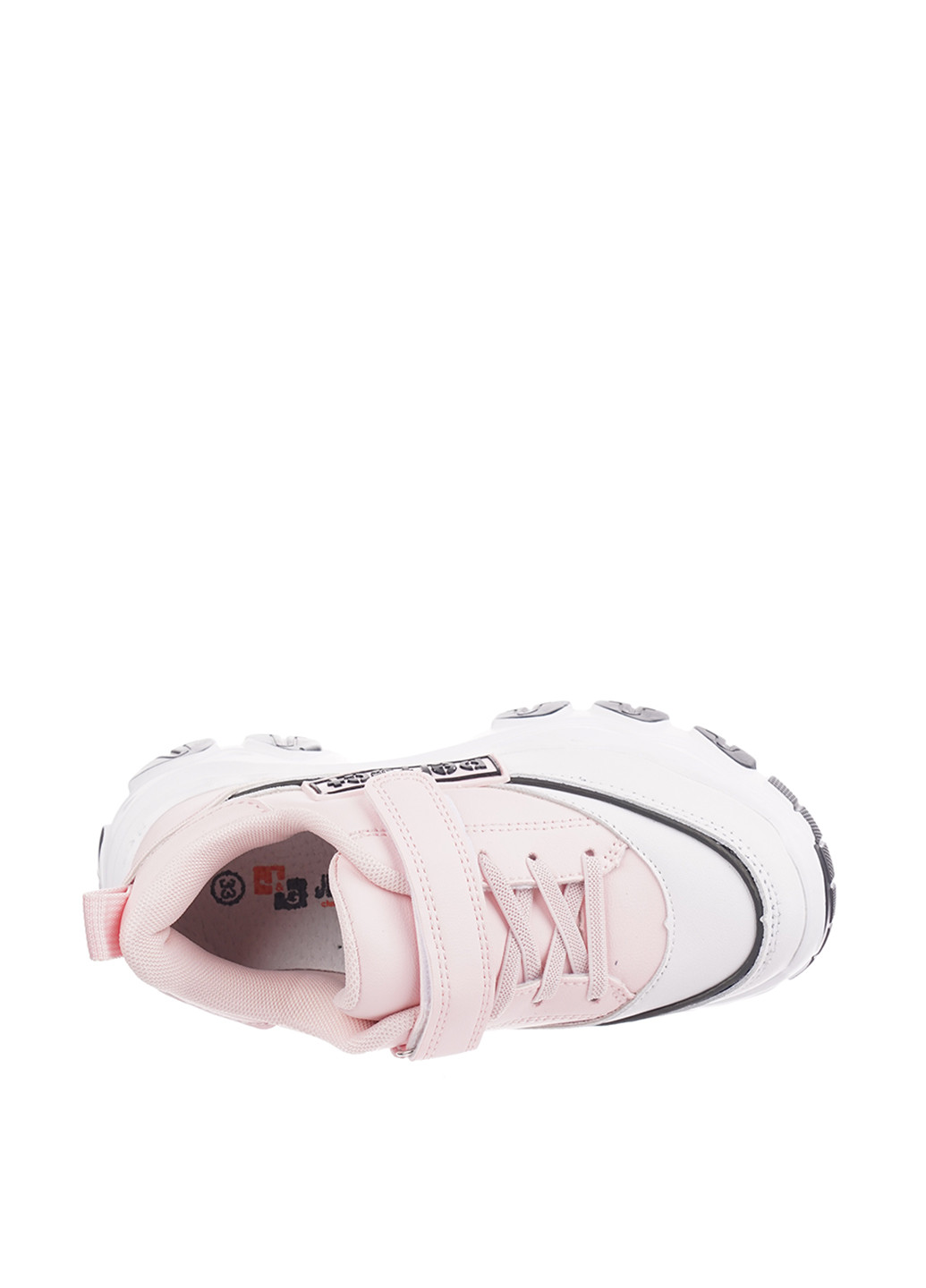 Светло-розовые демисезонные кроссовки Clibee