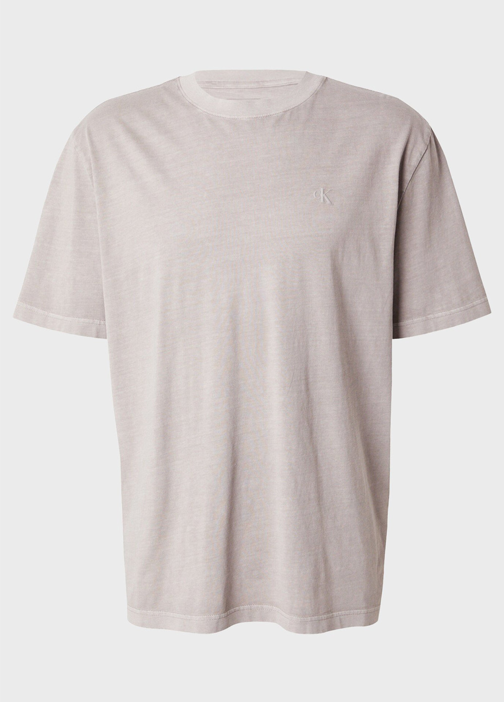 Сіро-бежева футболка Calvin Klein Jeans