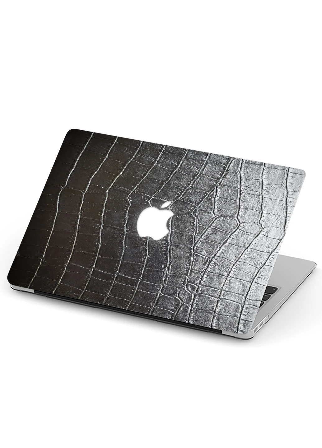 Чохол пластиковий для Apple MacBook Air 13 A1466 / A1369 Кожа (Leather black textures) (6351-2725) MobiPrint (219123887)