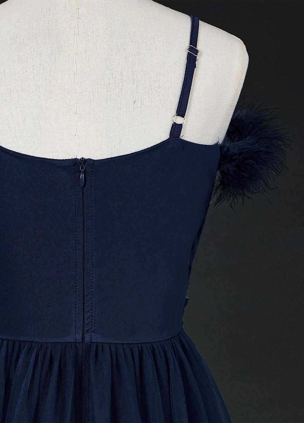 Темно-синя сукня SHEIN (356937829)