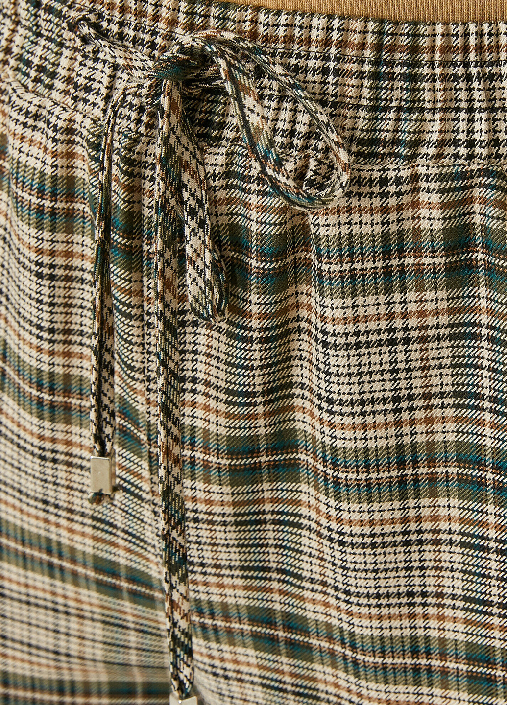 Серые кэжуал демисезонные зауженные, укороченные брюки KOTON