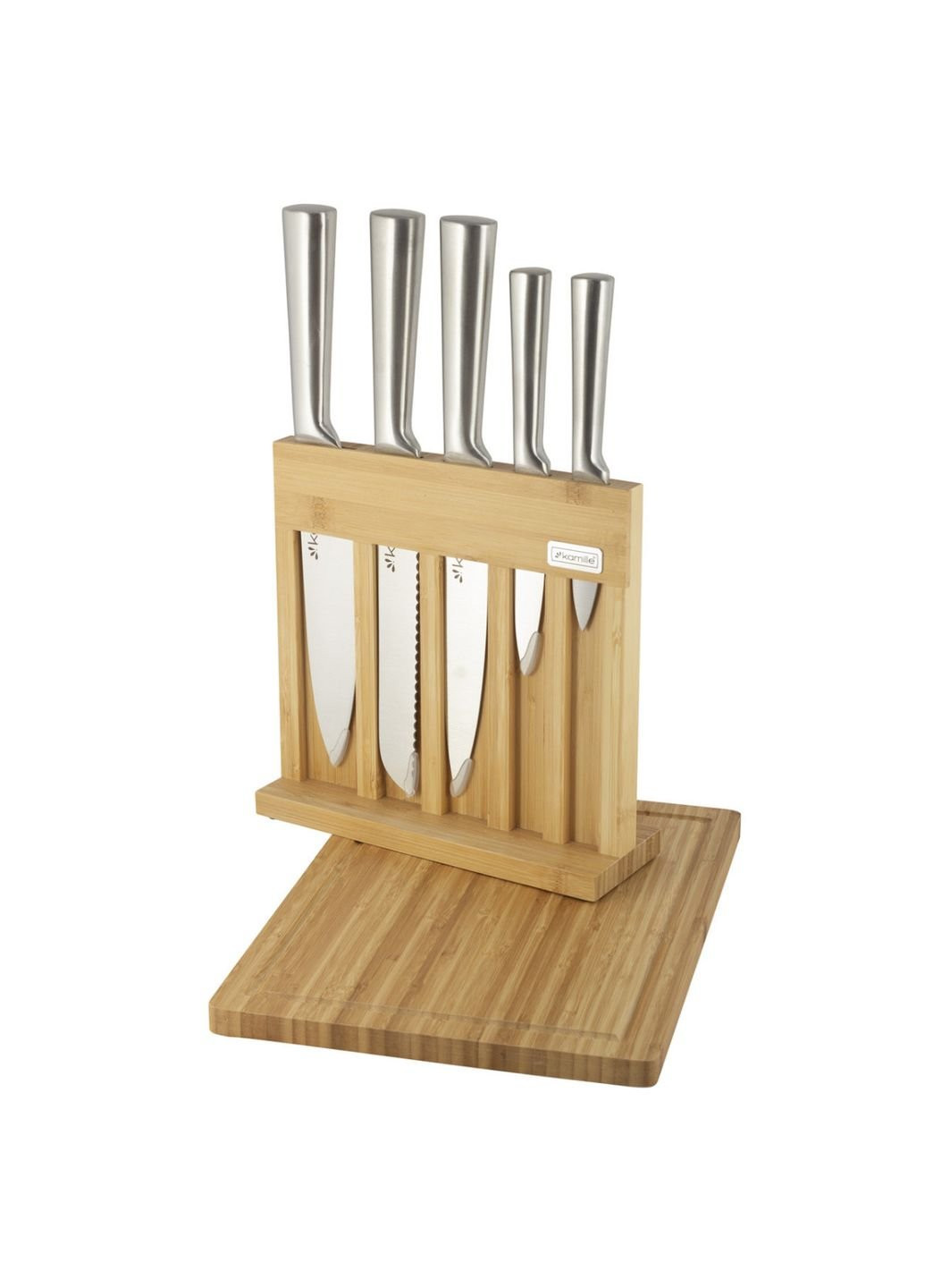 Набор кухонных ножей KM-5168 7 предметов Kamille комбинированные,
