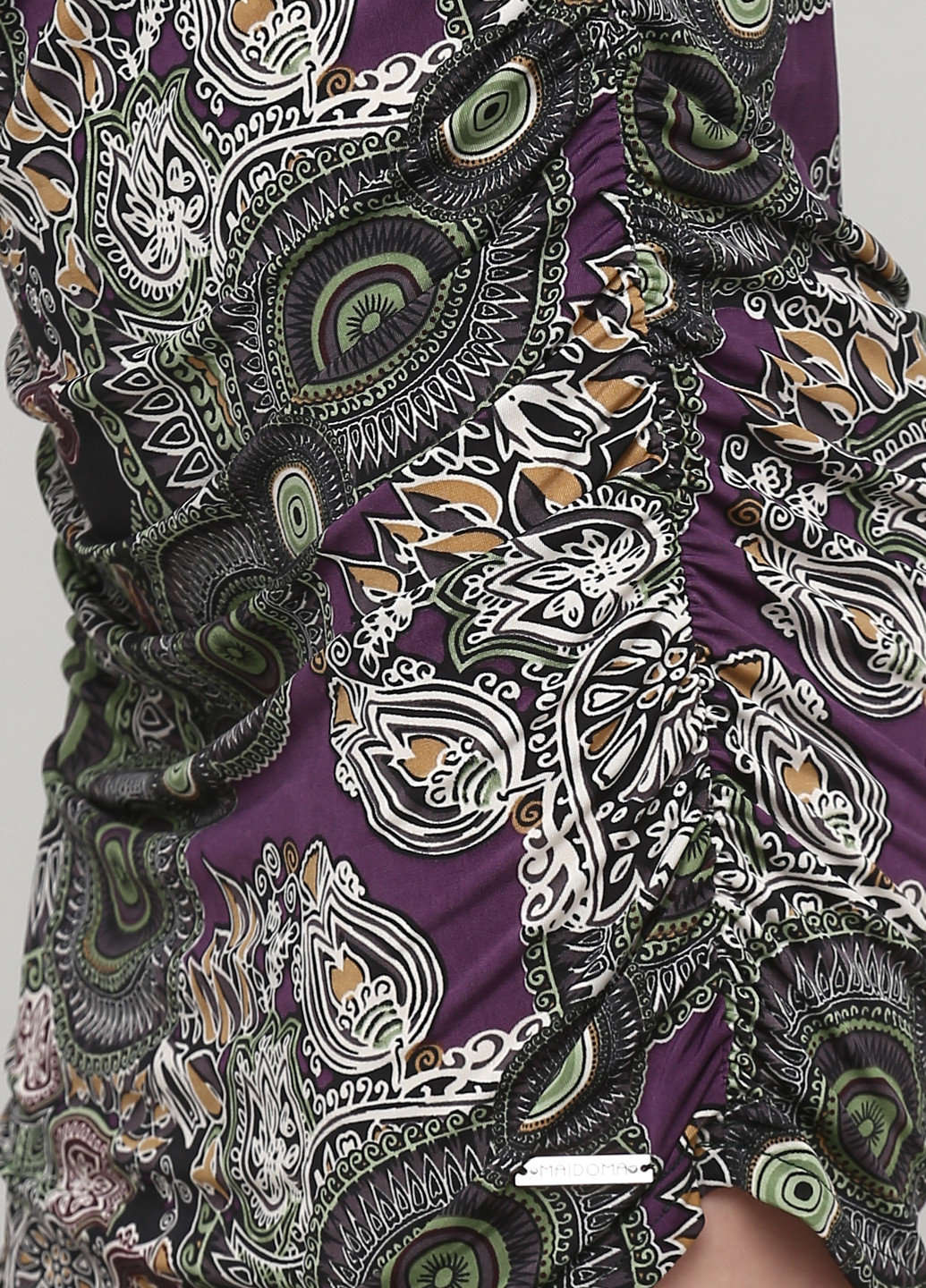 Фиолетовое кэжуал платье Maidoma с рисунком