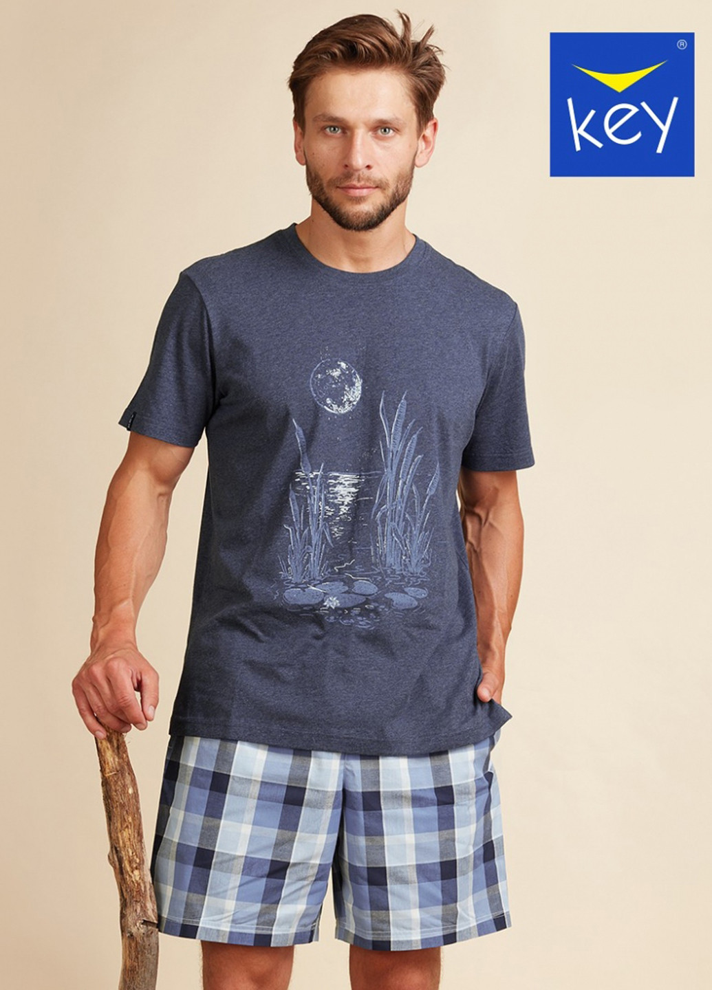 Піжама (футболка, шорти) Key (253059691)