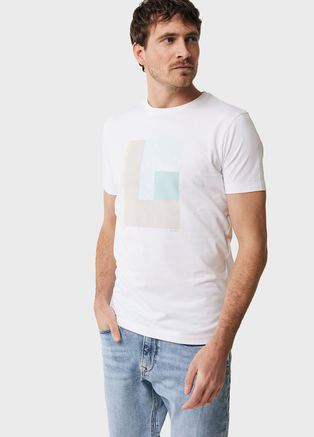 Белая футболка Mexx