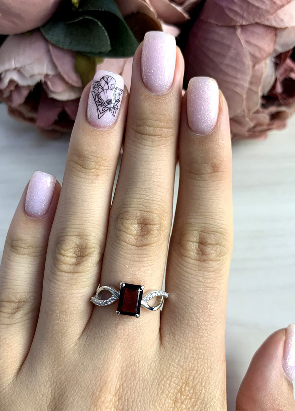 Кільце Silver Flame (191715841)