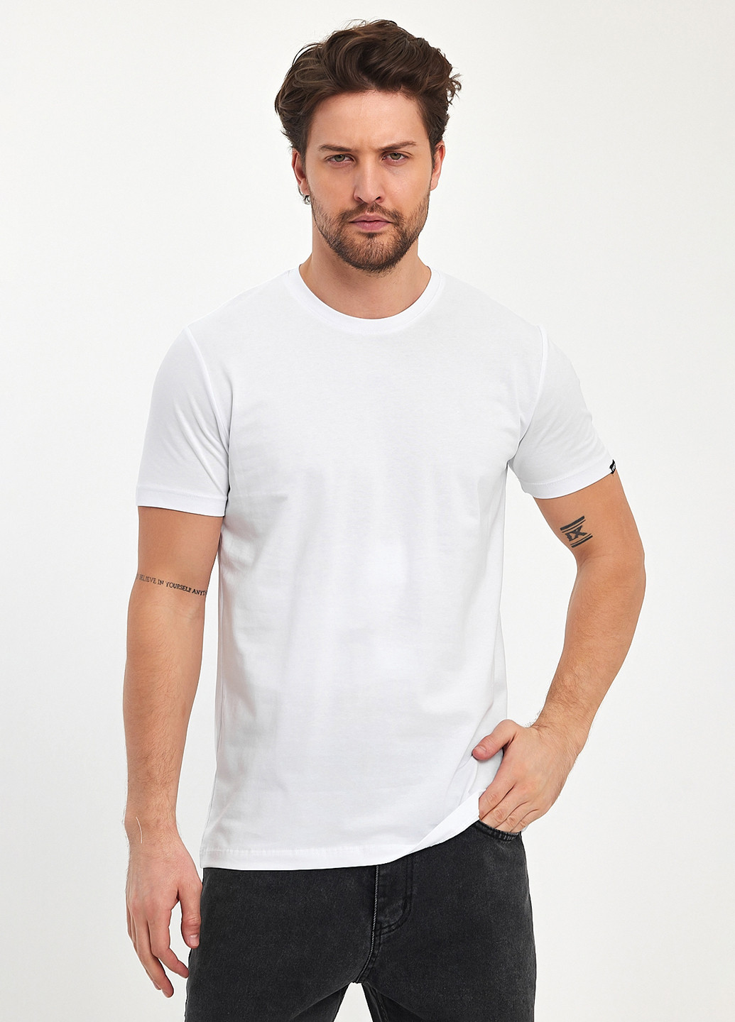 Біла футболка Trend Collection