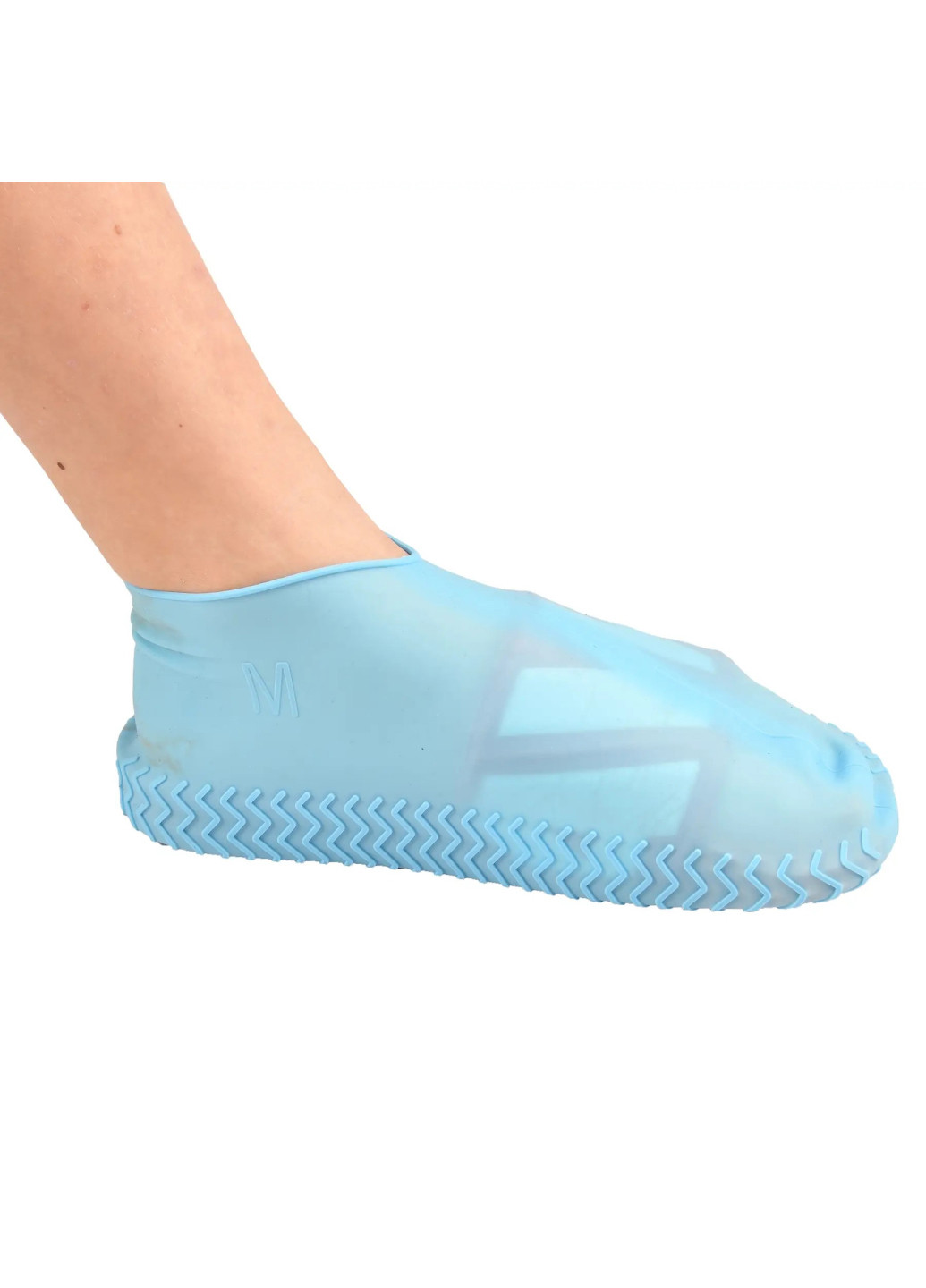 Резиновые бахилы на обувь от дождя, размер М, 25х14 см TV-magazin (293107086)