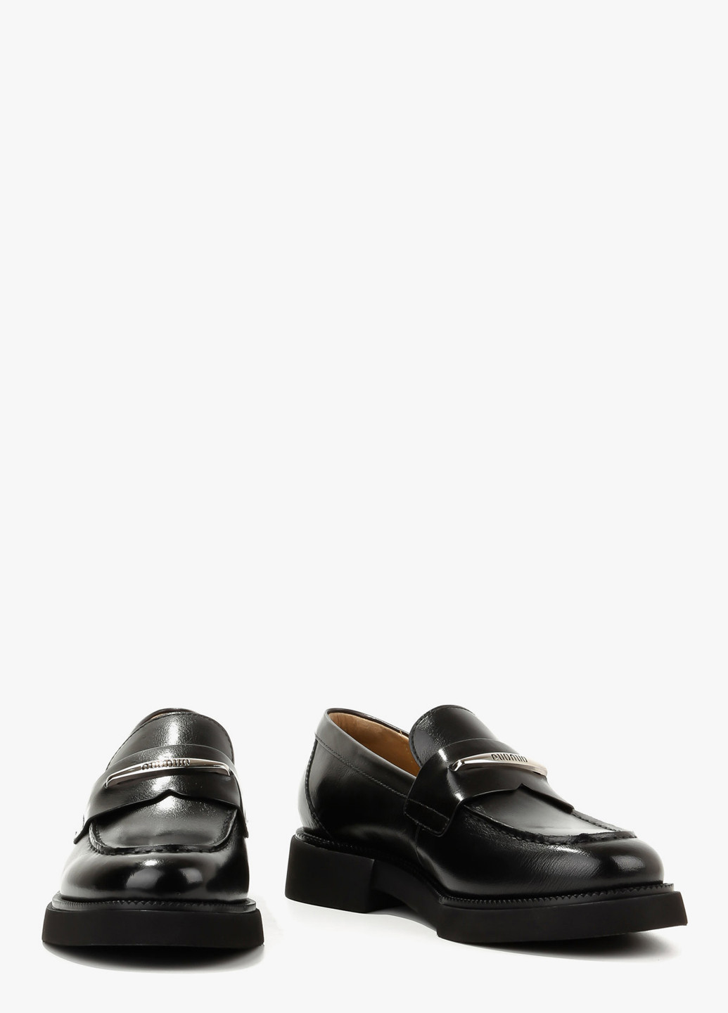 Le'BERDES Туфли лоферы черный з натуральная кожа, украина — демисезон (322646231)