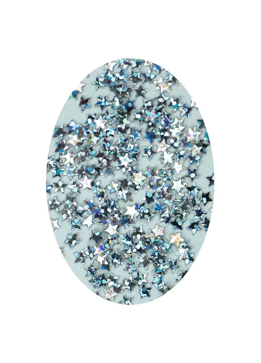 Блискітки для нігтів №19 (733 - 009) - зірочки, Голографик Tufi Profi 0 (219167021)