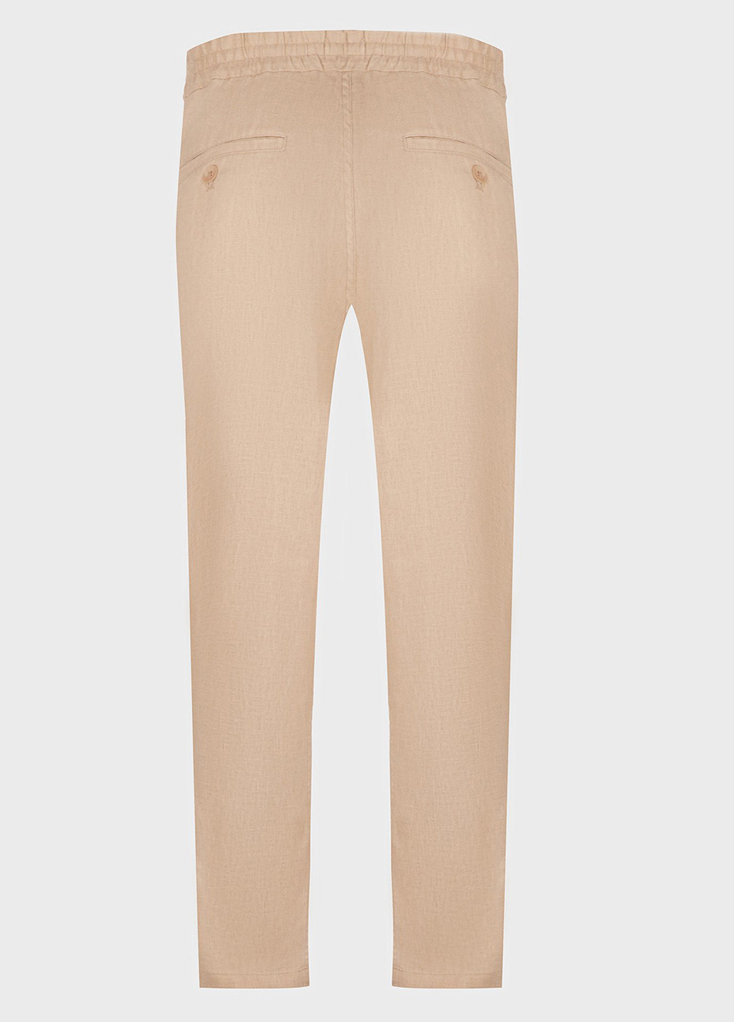 Бежевые кэжуал летние прямые брюки PRPY