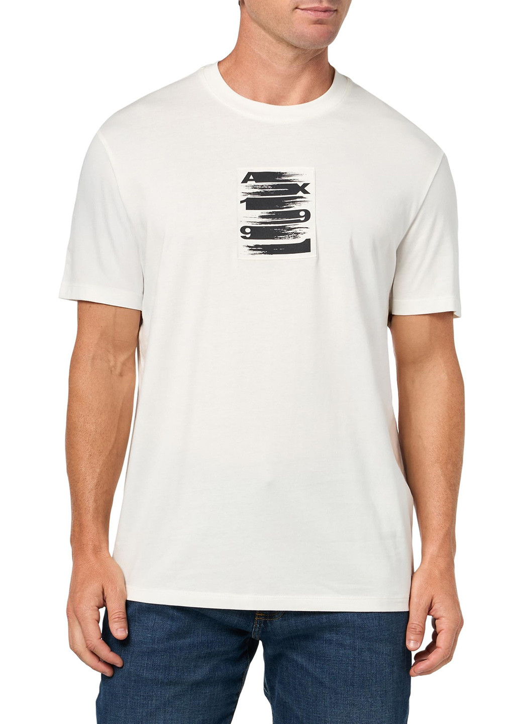 Белая футболка Armani Exchange