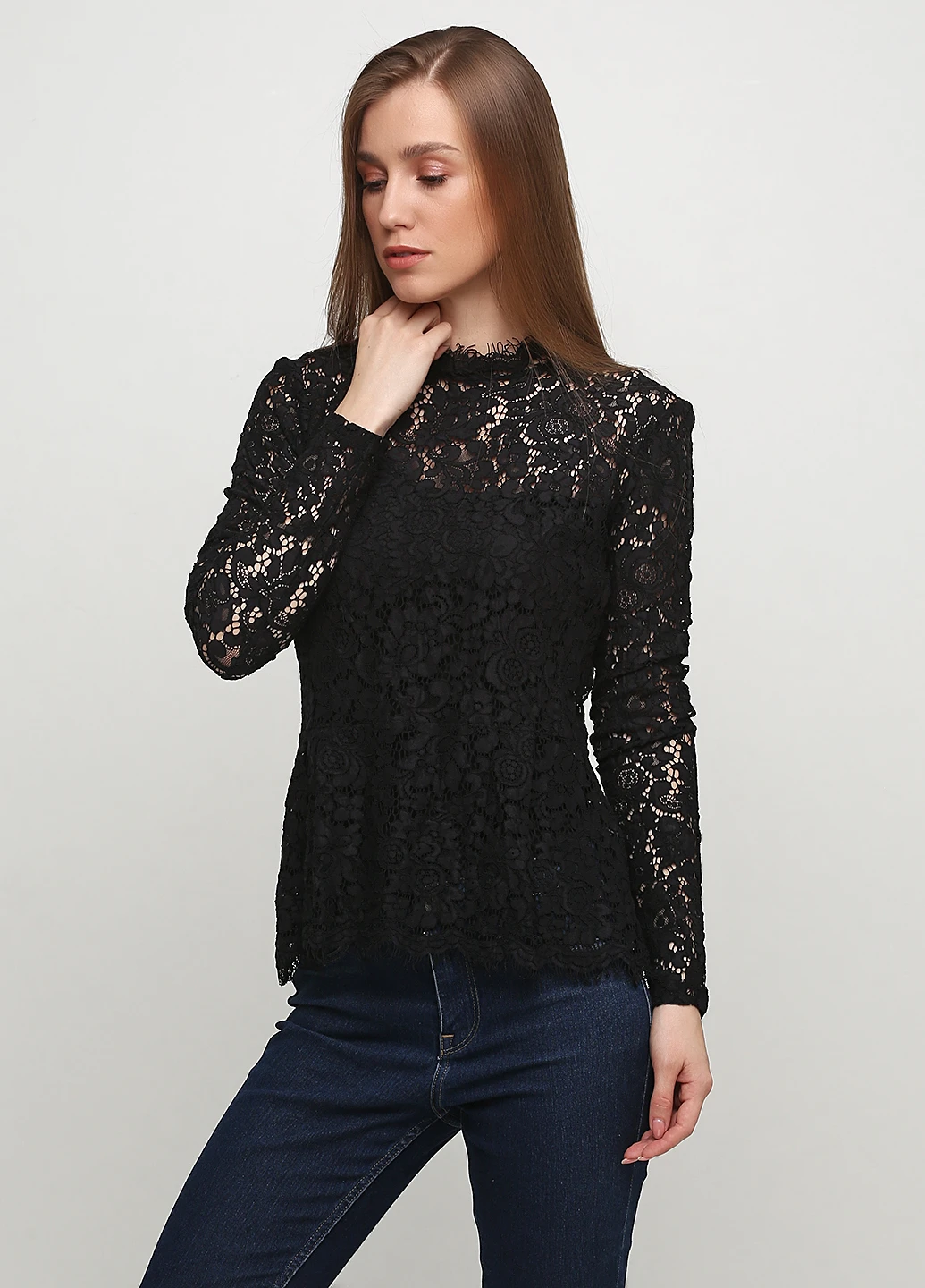 Чёрная блуза H&M