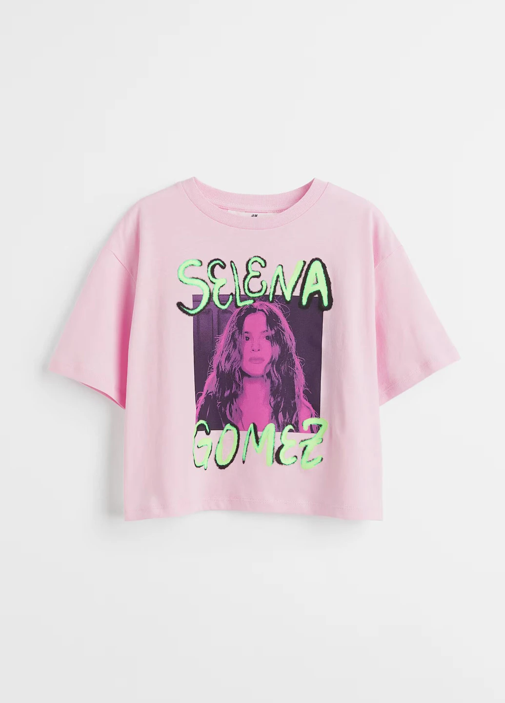 Рожева літня футболка H&M