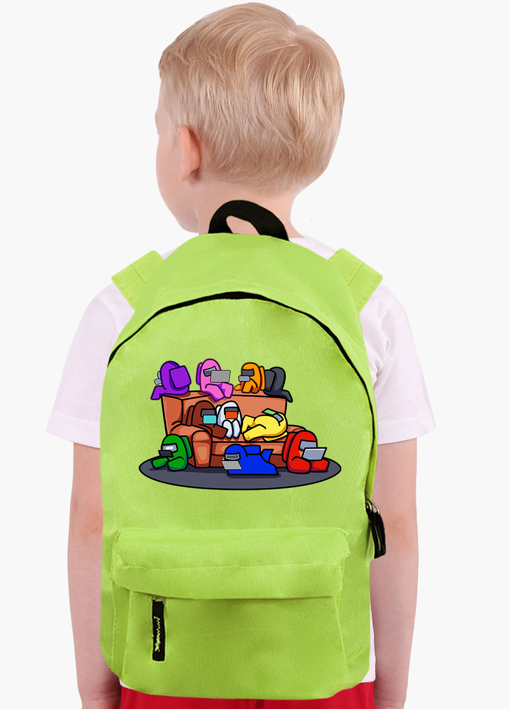 Детский рюкзак Амонг Ас Друзья Самозванцы (Among Us Friends Impostors) (9263-2427) MobiPrint (217075081)