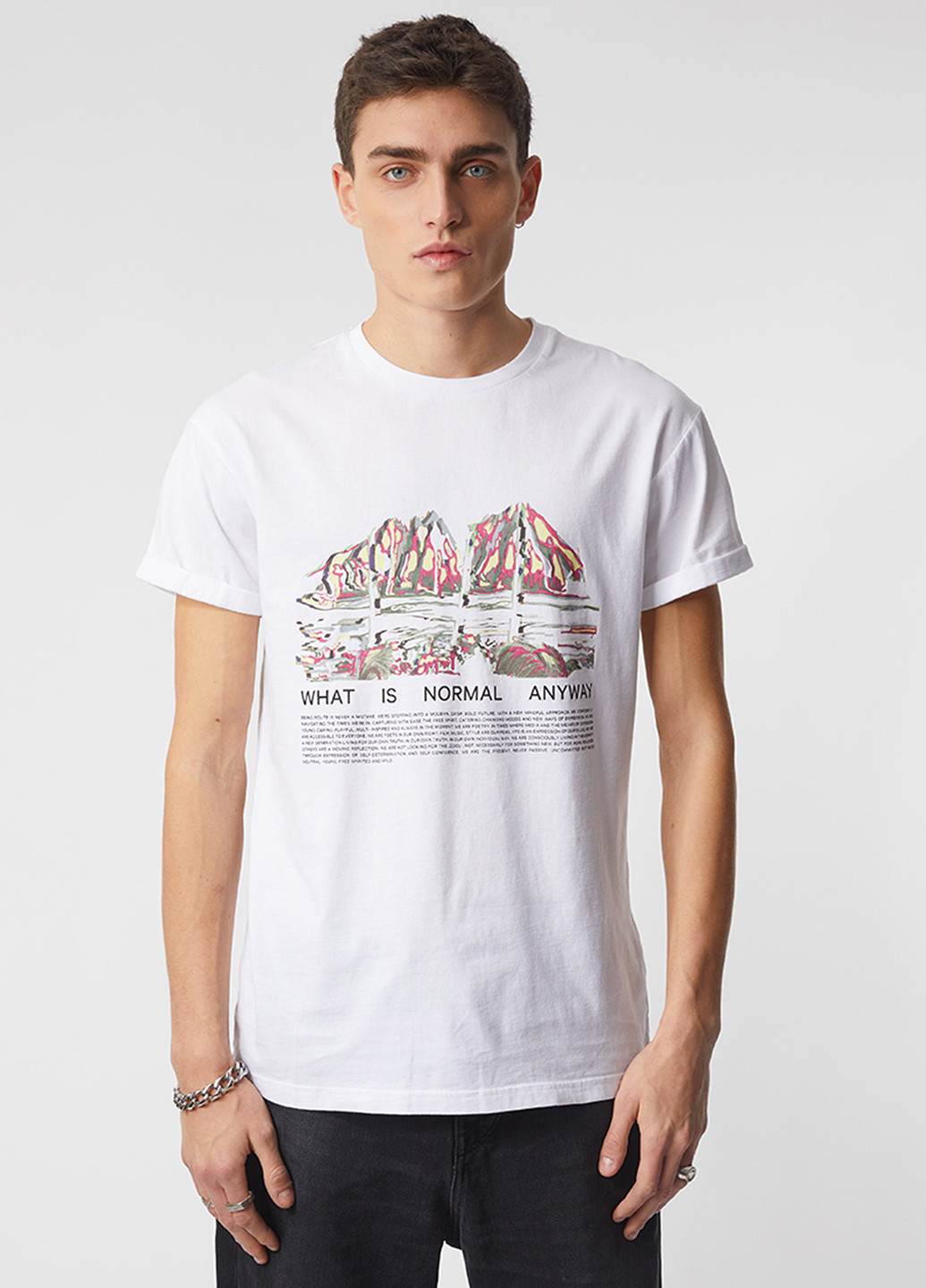 Біла футболка YPS