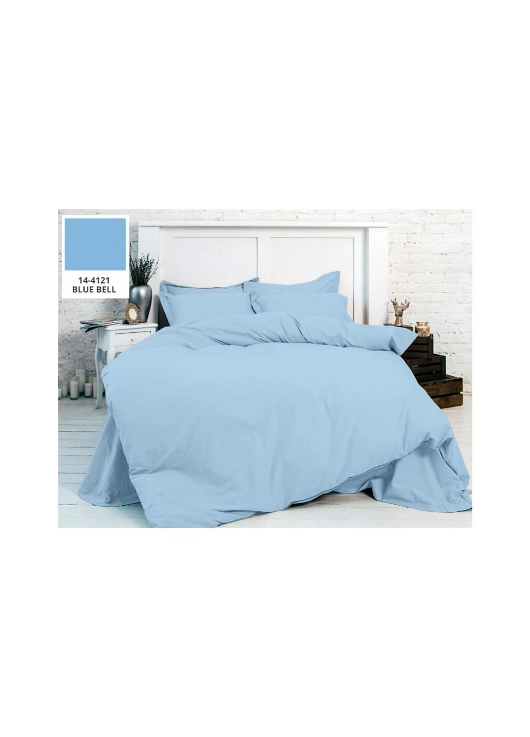 Простирадло MirSon Бязь Premium 14-4121 Blanco 200х220 см (2200000953919) No Brand (254009693)