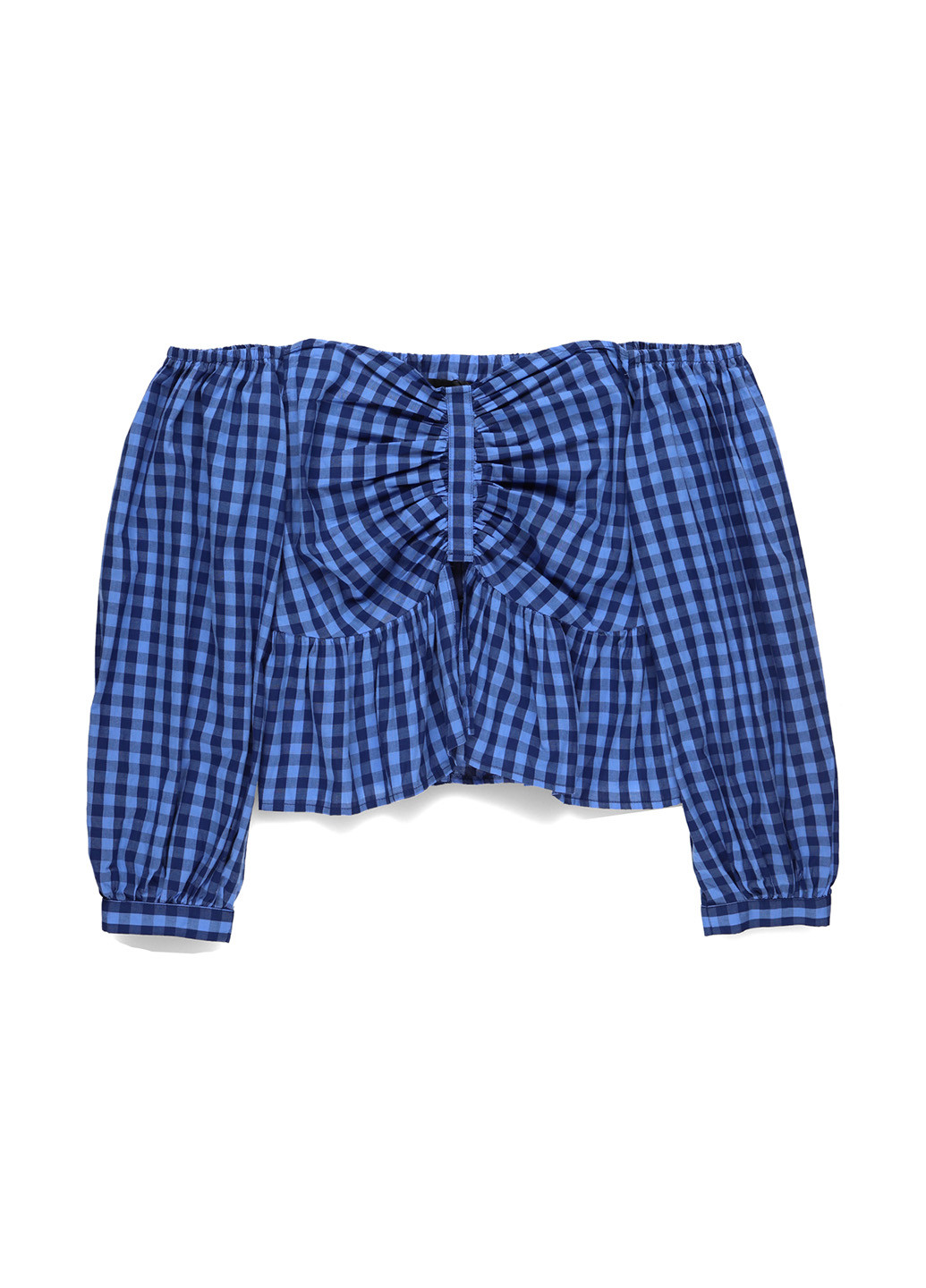 Синяя блуза Lost Ink