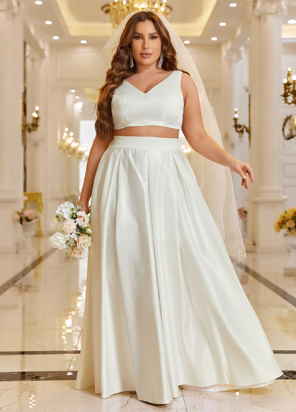 Костюм (топ, спідниця) SHEIN (323262358)