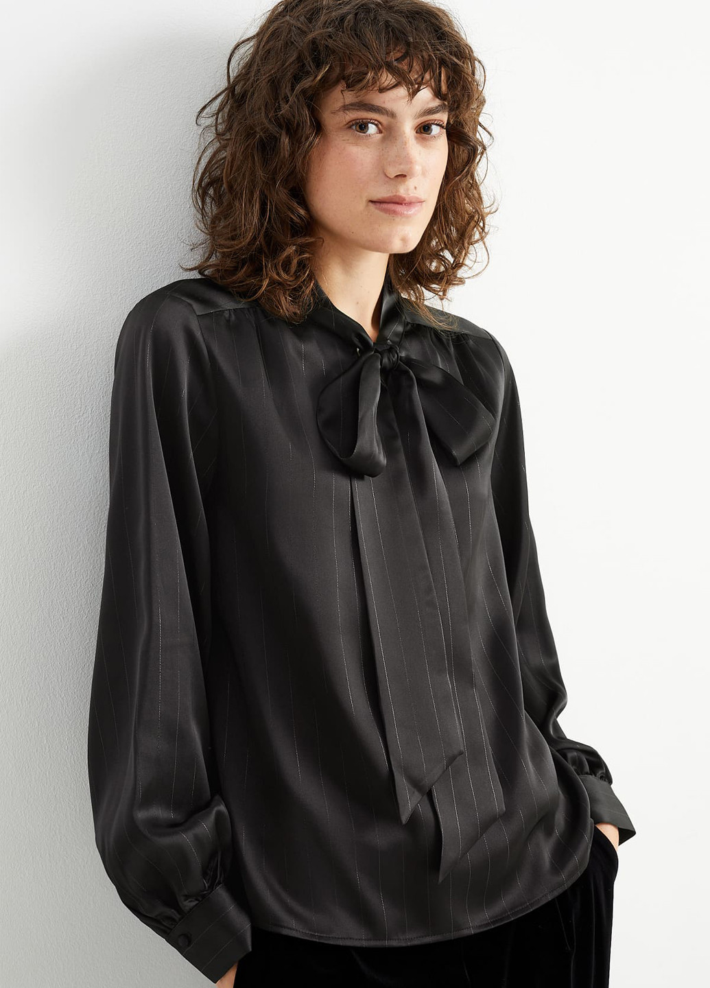 Чёрная блуза C&A