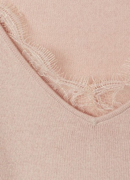 Пудровый демисезонный джемпер для беременных H&M