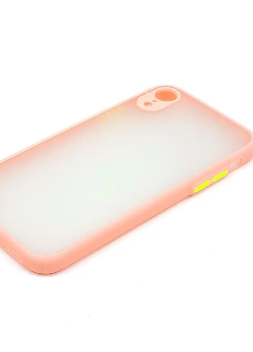 Силиконовый Чехол Накладка Avenger Totu Series Separate Camera Для iPhone Xr Pink No Brand (254091610)
