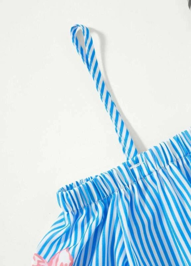 Синяя блузка SHEIN