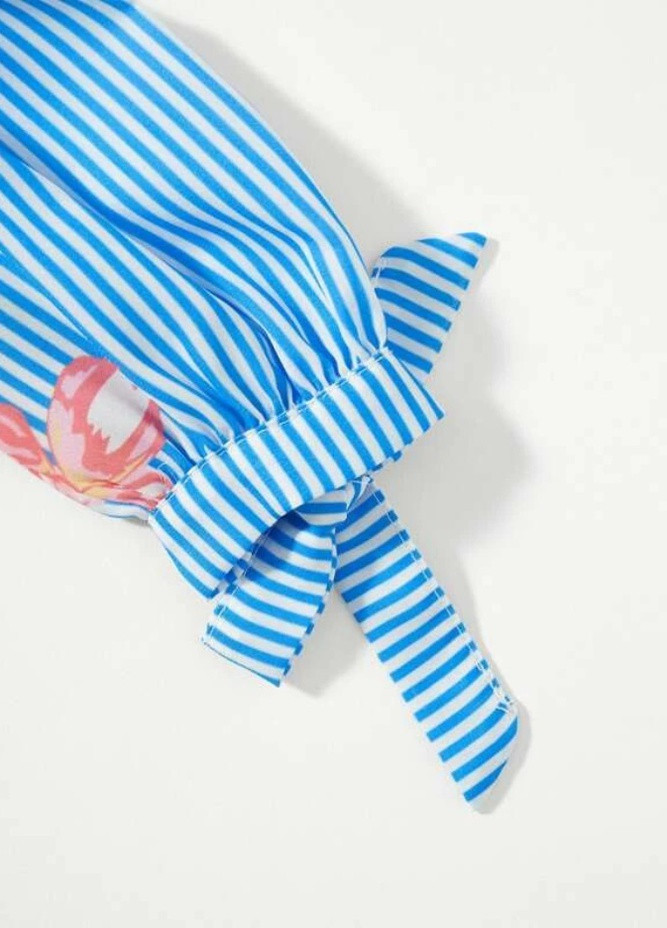 Синяя блузка SHEIN