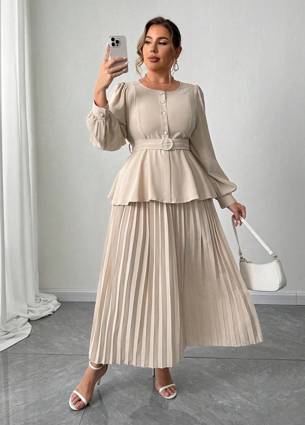 Костюм (блуза, юбка) SHEIN (332805673)