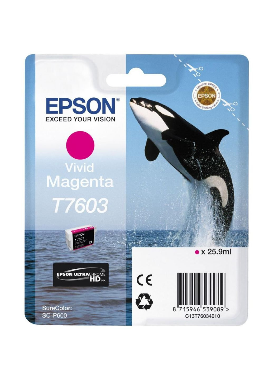 Картридж (C13T76034010) Epson surecolor sc-p600 magenta (247616554)