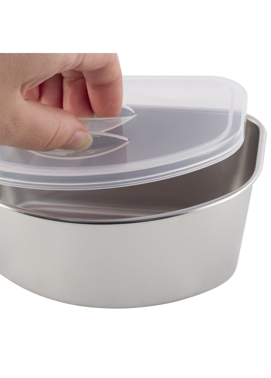 Ланч-бокс харчовий двоярусний KM-2139RZ 1500 мл рожевий Kamille (253621264)