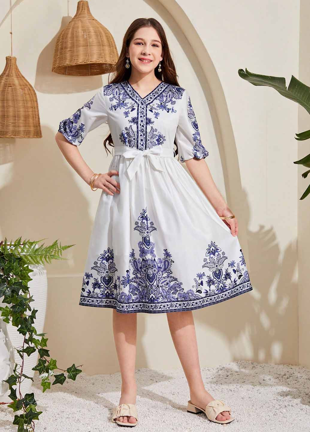 Біла сукня SHEIN (367194915)