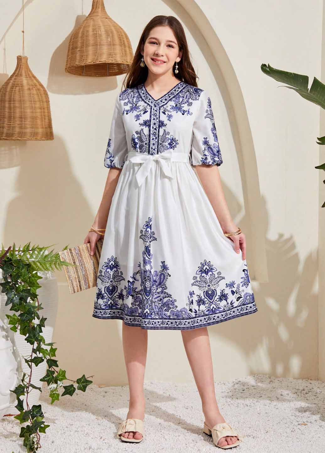 Біла сукня SHEIN (367194915)