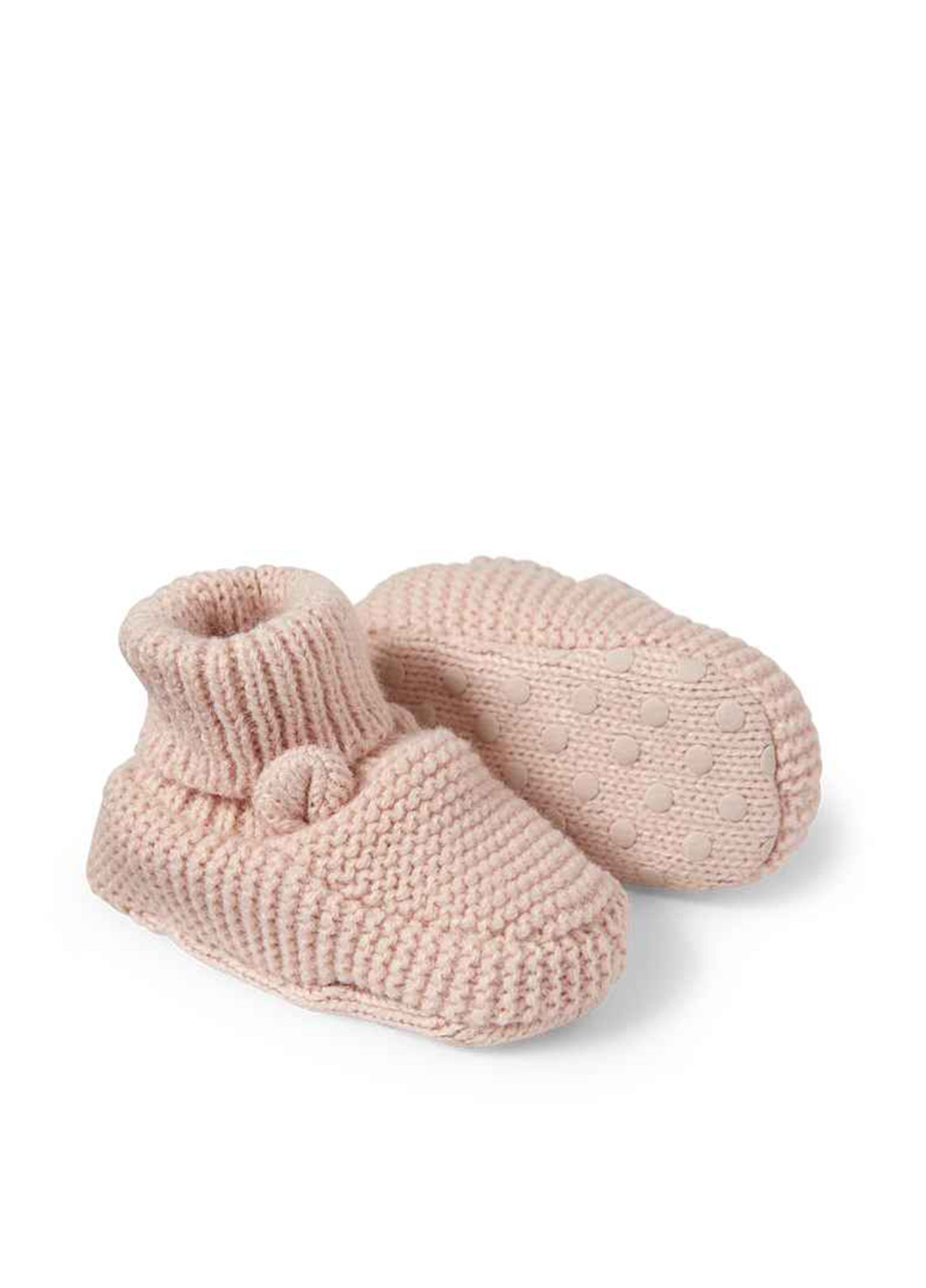 Пудровые пинетки C&A с ушками