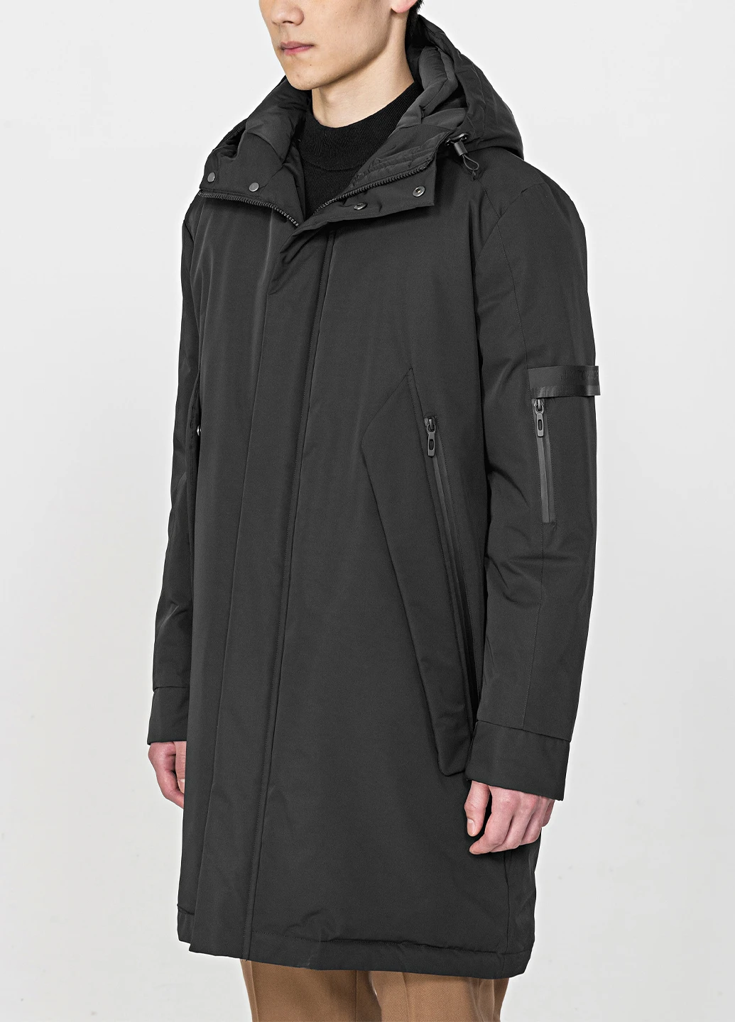 Черная зимняя куртка Antony Morato