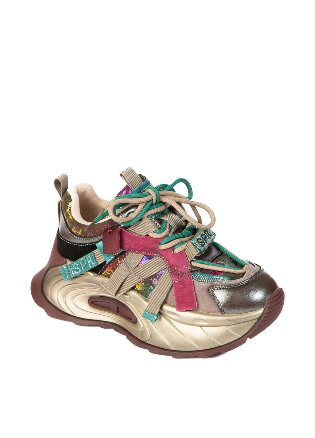 Кроссовки Bigrosse зелёные демисезоны (365619746)