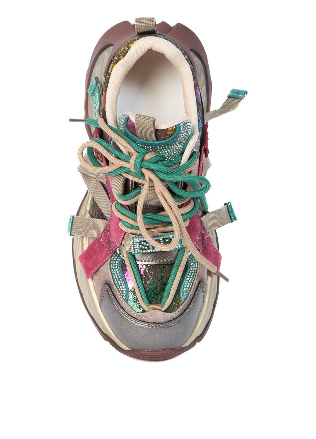 Кроссовки Bigrosse зелёные демисезоны (365619746)