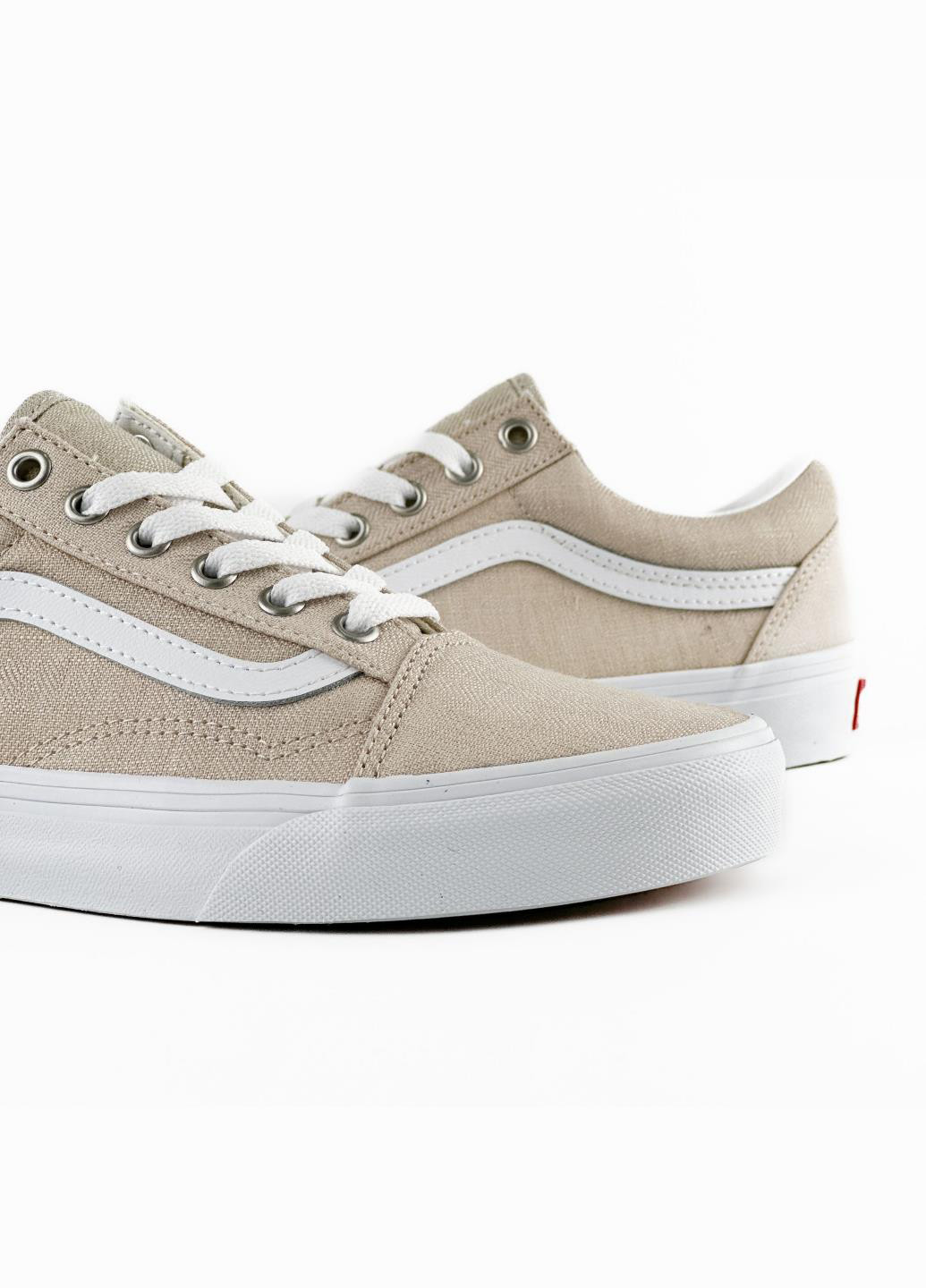 Бежеві кеди vn0005ufj921 Vans Old Skool Summer Linen Rainy Day