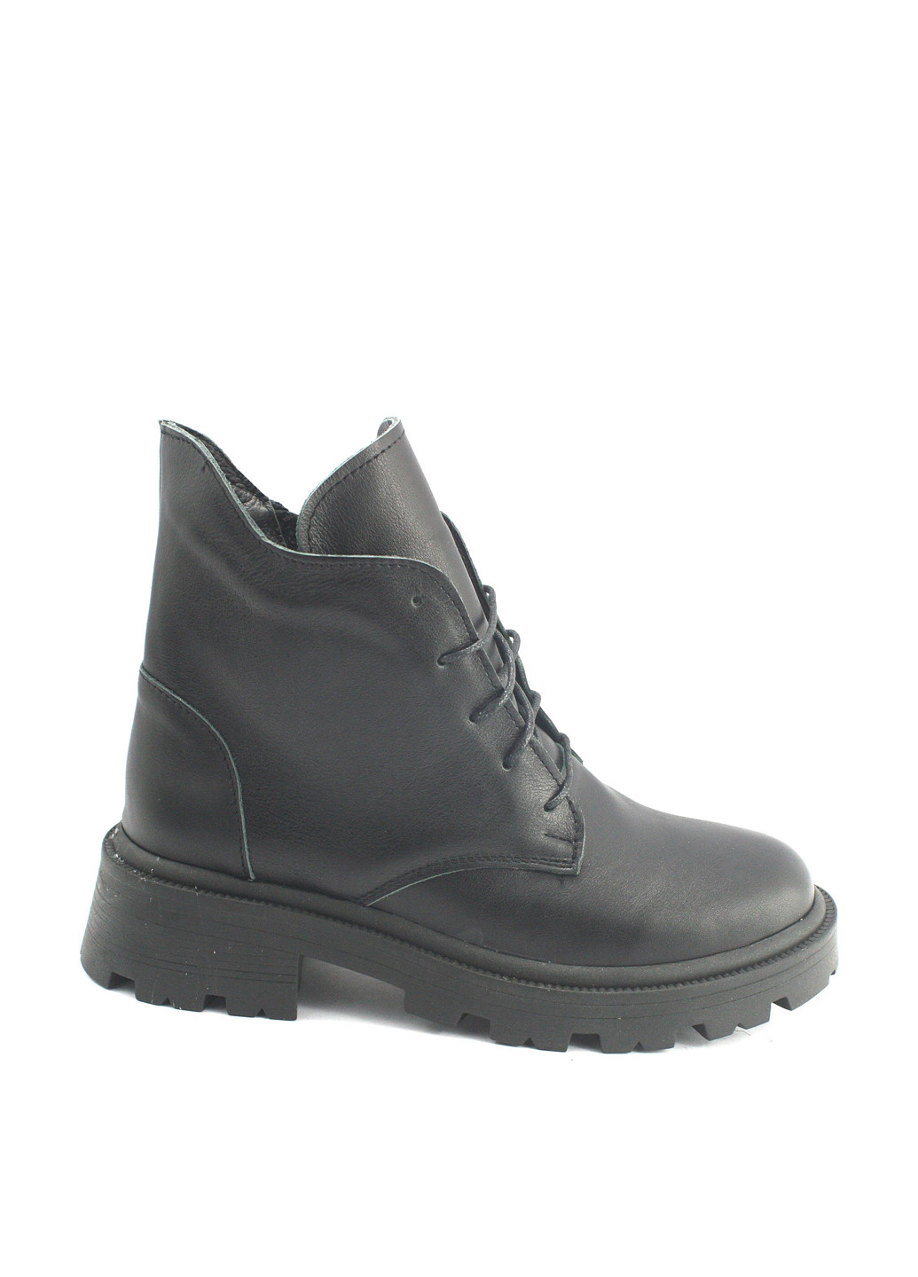 Осенние ботинки Mila на тракторной подошве, со шнуровкой