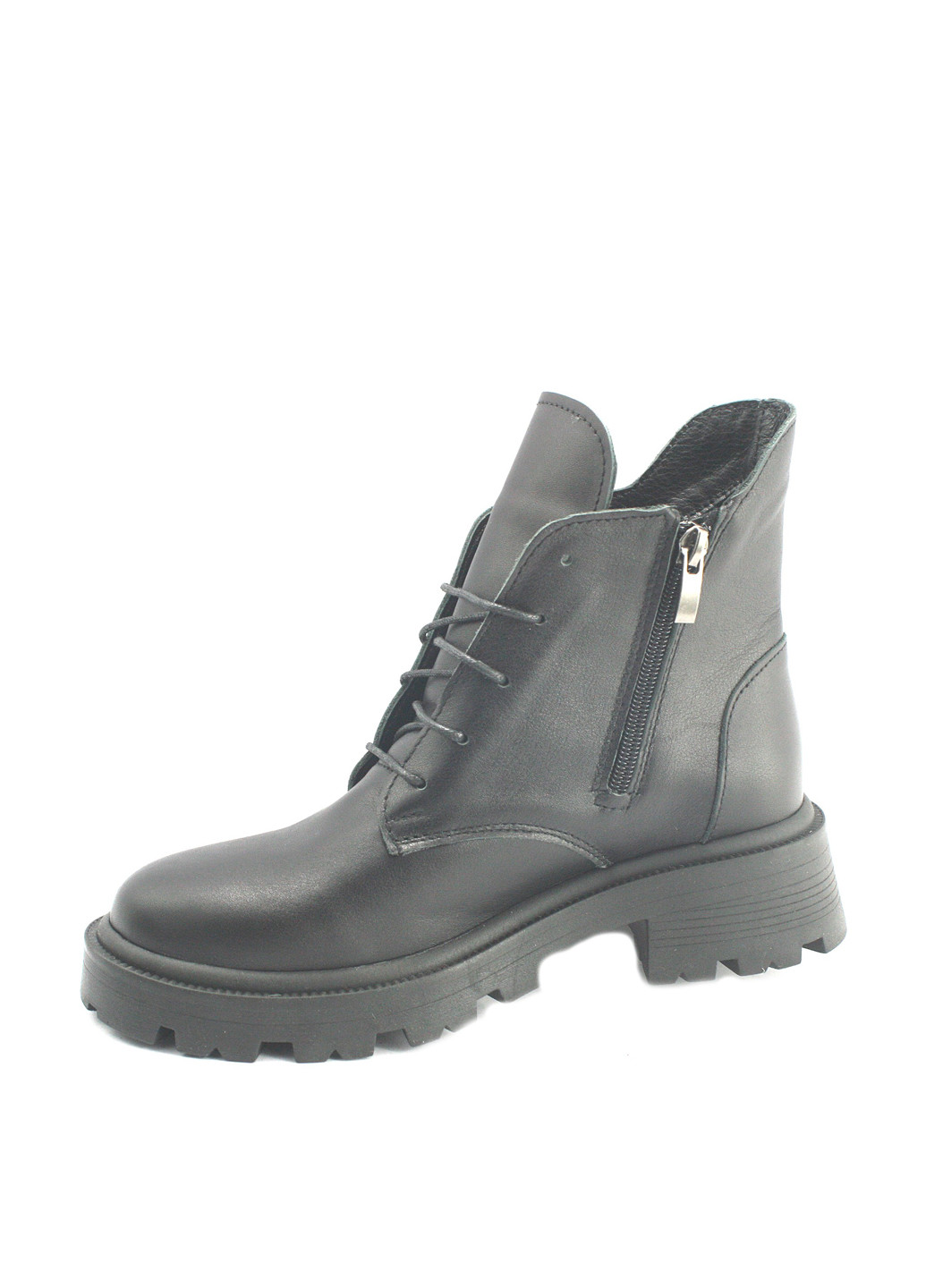 Осенние ботинки Mila на тракторной подошве, со шнуровкой