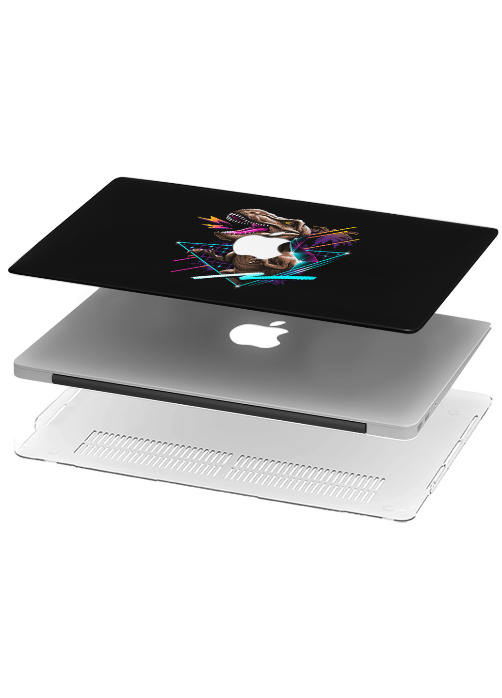 Чохол пластиковий для Apple MacBook 12 A1534/A1931 Арт динозавр (Art dinosaur) (3365-2167) MobiPrint (218987950)