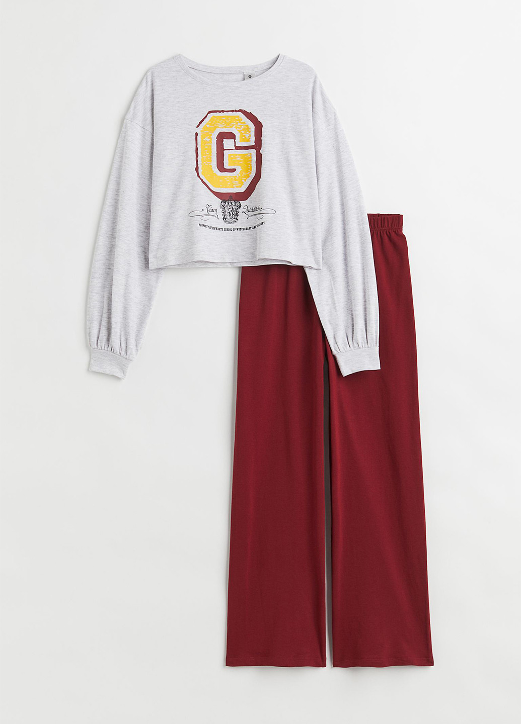 Комбинированная всесезон пижама (топ, брюки) топ + брюки H&M