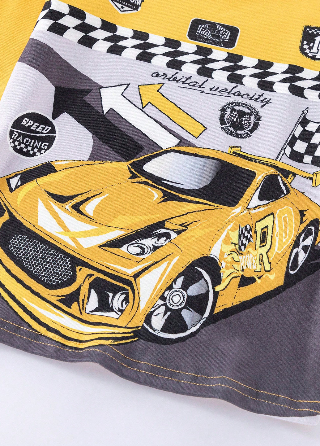 Желтая всесезон пижама (лонгслив, брюки) лонгслив + брюки SHEIN