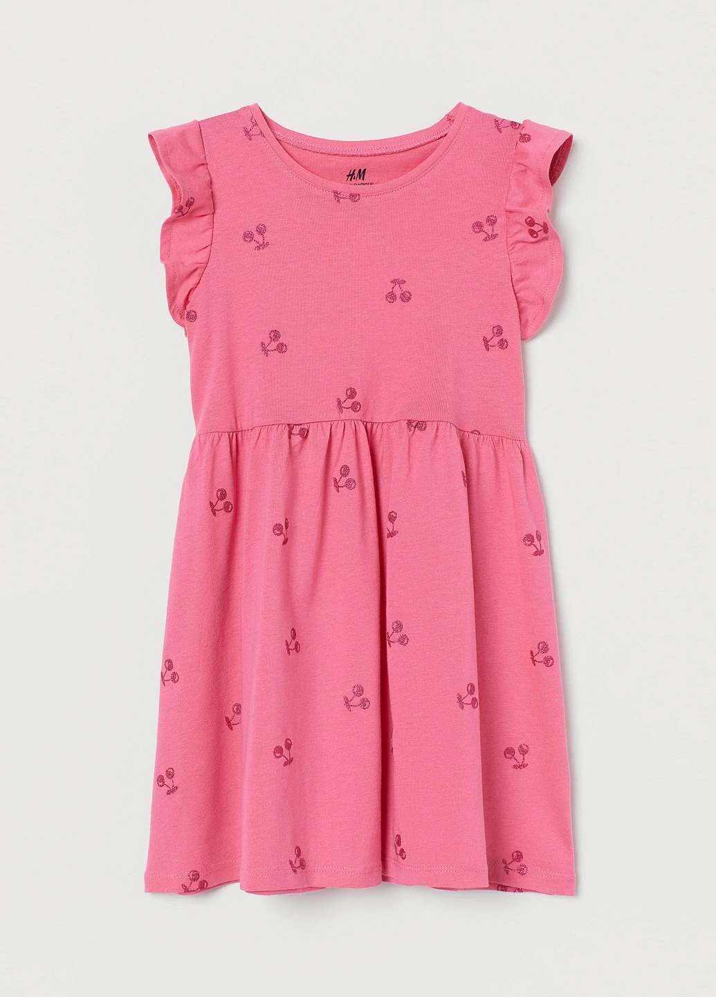 Розовое платье H&M (188247401)
