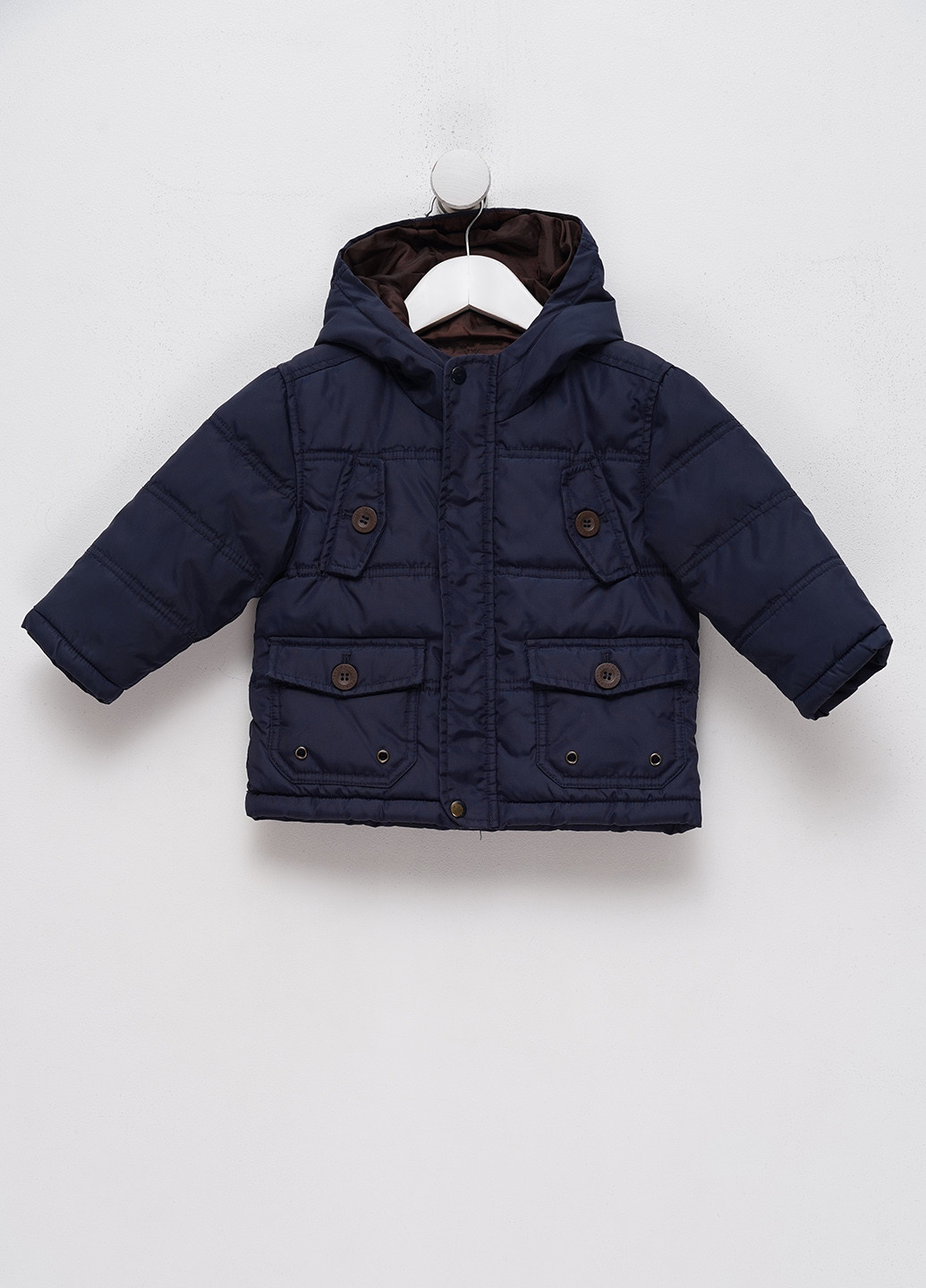 Темно-синя демісезонна куртка C&A