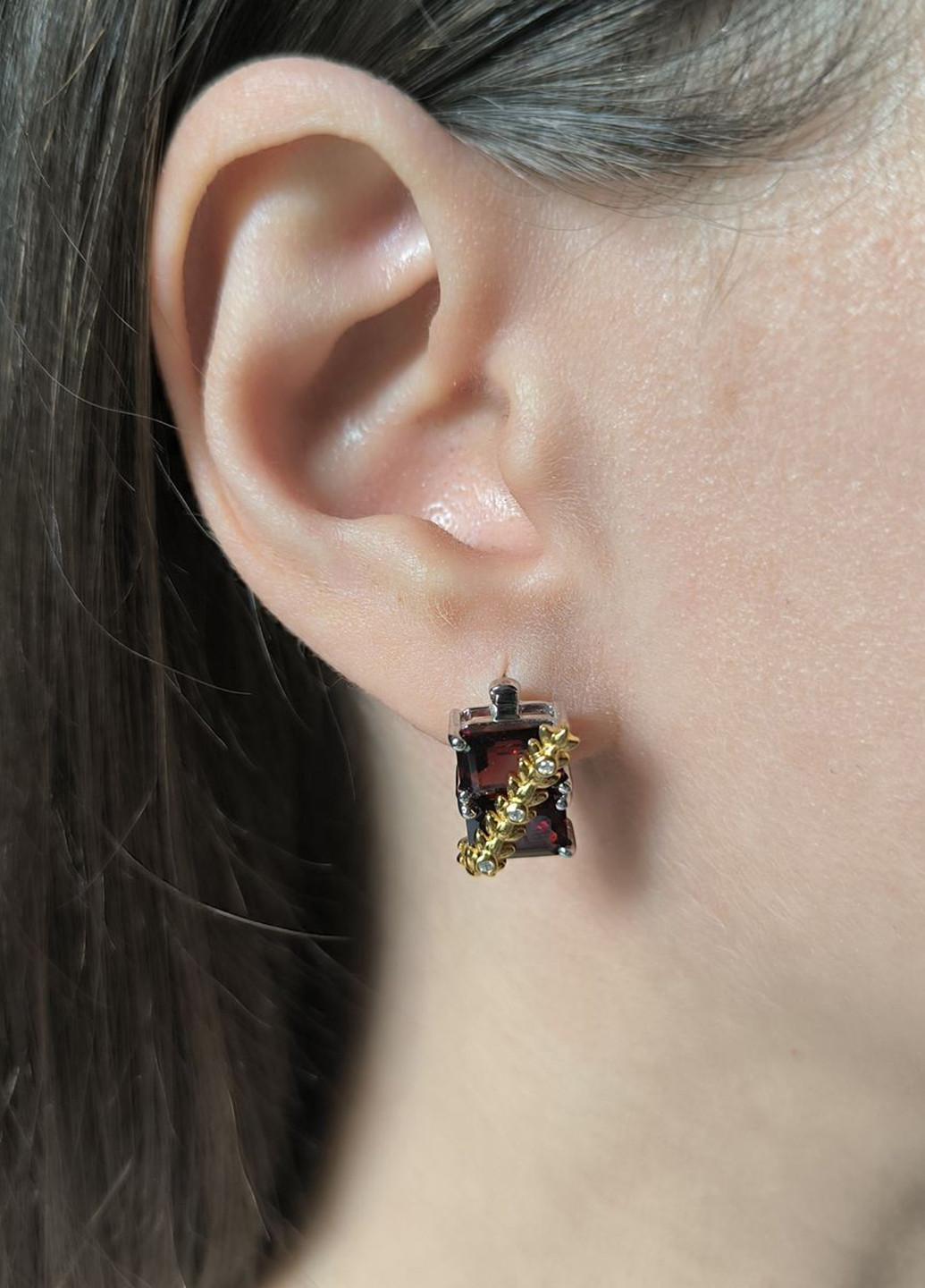 Серьги Silver Flame (369649052)